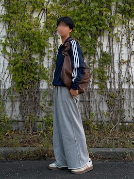 「SINSS（シンス）のアイテム（アクセサリー）」を使った、　昴優(こうゆう)さん（メンズ・175cm）の秋コーディネート