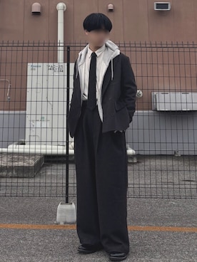 「Hawkins（ホーキンス）のアイテム」を使った、昂優さん（メンズ・175cm）の春コーディネート