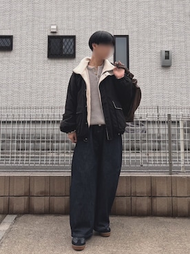 昂優さん(メンズ・175cm)の冬コーディネート