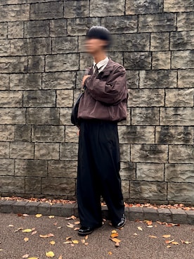 「アイテム（フォーマルスーツ/小物）」を使った、昂優さん（メンズ・175cm）の秋コーディネート