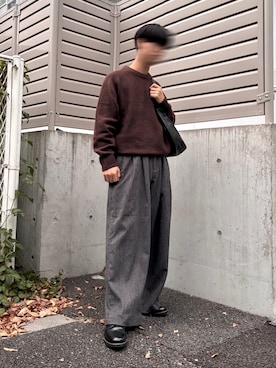 「Hawkins（ホーキンス）のアイテム」を使った、昂優さん（メンズ・175cm）の秋コーディネート