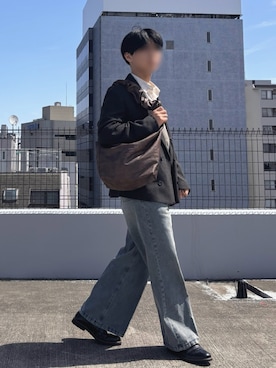 「Hawkins（ホーキンス）のアイテム」を使った、昂優さん（メンズ・175cm）の春コーディネート