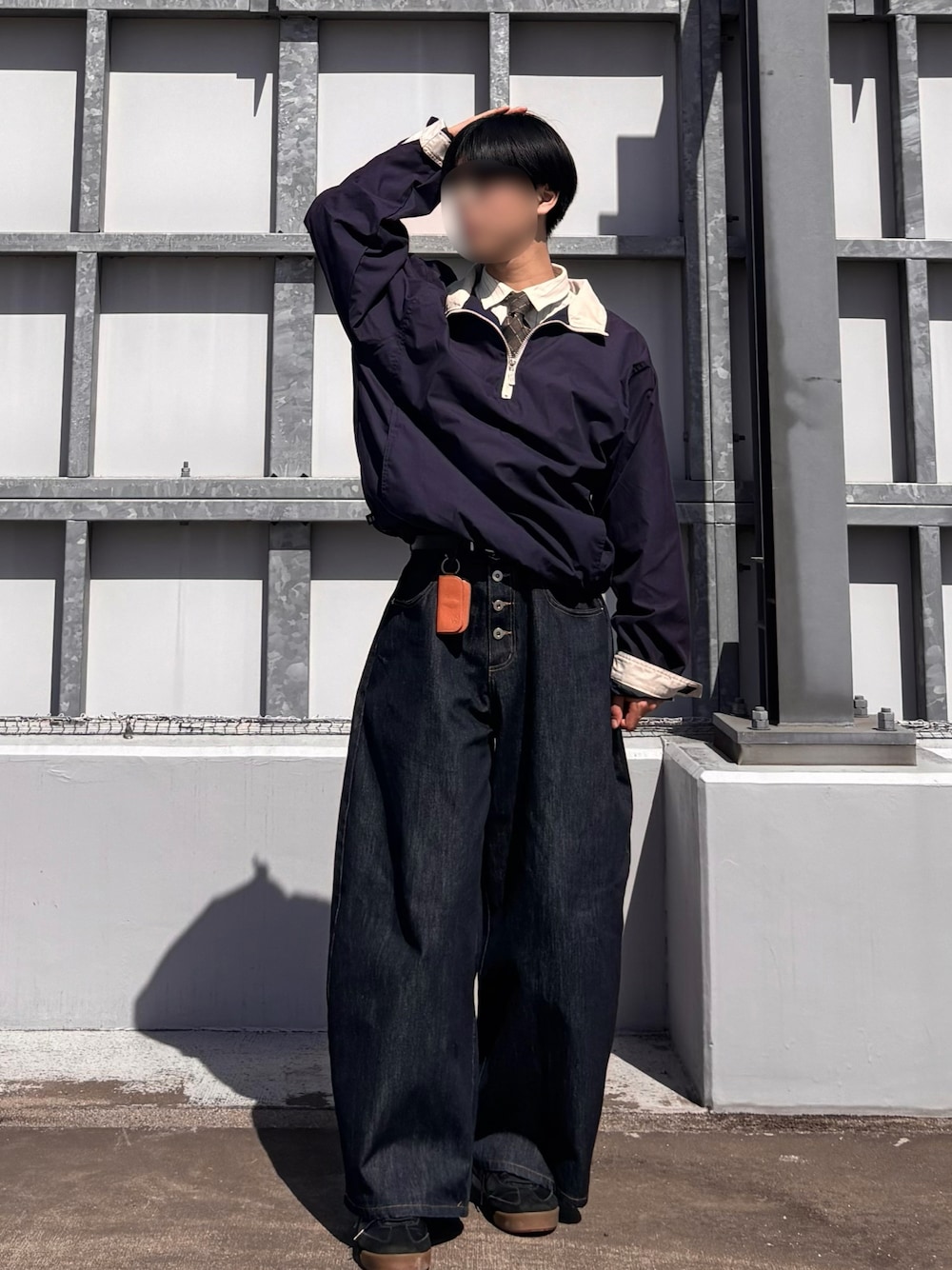 ジップ パーカー ネクタイ コーデ シティーボーイ c-boy style ジップ パーカー ネクタイ コーデ シティーボーイ c-boy style - メルカリ