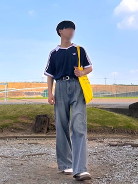 「Port（ポート）のアイテム」を使った、　昴優(こうゆう)さん（メンズ・175cm）の夏コーディネート