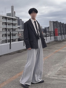 昂優さん（メンズ・175cm）の春コーディネート