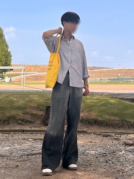 「Port（ポート）のアイテム」を使った、　昴優(こうゆう)さん（メンズ・175cm）の夏コーディネート