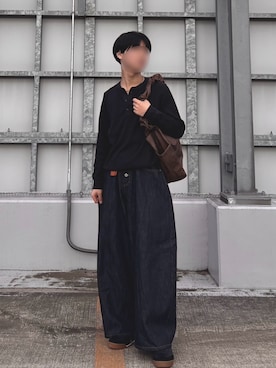 「WISH FOR EVER（ウィッシュフォーエバー）のアイテム」を使った、昂優さん（メンズ・175cm）の春コーディネート