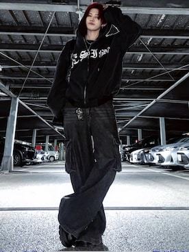 SIZU(織田信長)さん(メンズ・170cm)の冬コーディネート