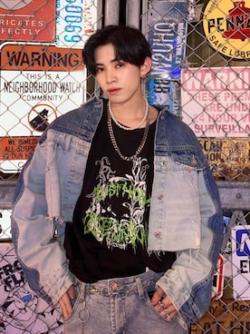 SIZU（織田信長)さん（メンズ・170cm）の冬コーディネート