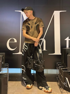 「MUCENT（ムセント）のアイテム」を使った、SIZU（織田信長)👈🏻インスタさん（メンズ・170cm）の秋コーディネート