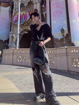 SIZU（織田信長)さん（メンズ・170cm）の春コーディネート