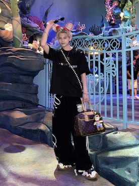 SIZU(織田信長)👈🏻インスタさん(メンズ・170cm)の夏コーディネート