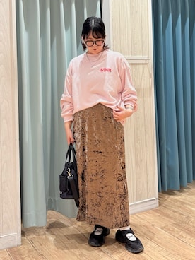 「LEE」｜砂糖さん（レディース・161cm）の秋コーディネート