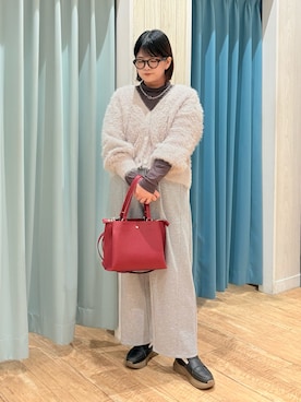「アイテム（カーディガン/ボレロ）」を使った、砂糖さん（レディース・161cm・30代）の秋コーディネート