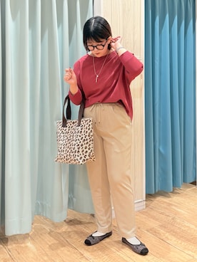「オフィスカジュアル」｜砂糖さん（レディース・161cm・30代）の秋コーディネート