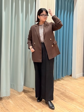 「SHOO・LA・RUE（シューラルー）のアイテム」を使った、砂糖さん（レディース・161cm）の秋コーディネート