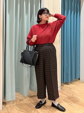 「アイテム（その他シューズ）」を使った、砂糖さん（レディース・161cm・30代）の秋コーディネート