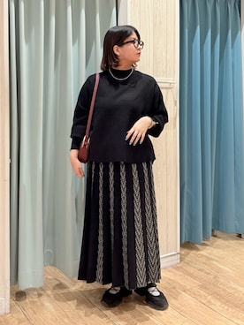 「SHOO・LA・RUE（シューラルー）のアイテム」を使った、砂糖さん（レディース・161cm）の秋コーディネート