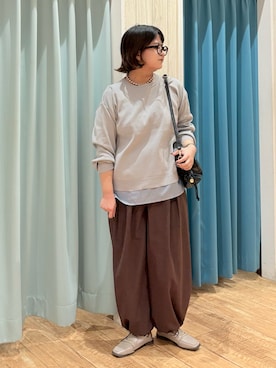 「アイテム（その他シューズ）」を使った、砂糖さん（レディース・161cm）の秋コーディネート