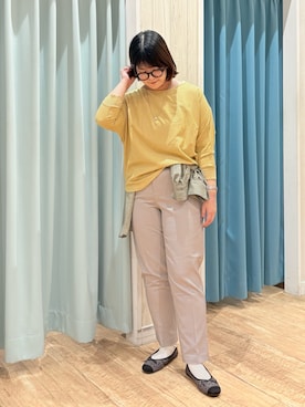 「SHOO・LA・RUE（シューラルー）のアイテム」を使った、砂糖さん（レディース・161cm）の秋コーディネート