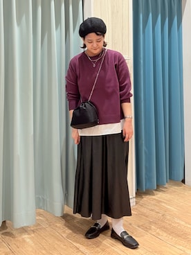 「アイテム（その他シューズ）」を使った、砂糖さん（レディース・161cm）の秋コーディネート