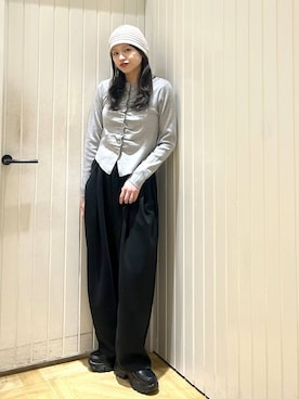 usuさん（レディース・165cm）の春コーディネート