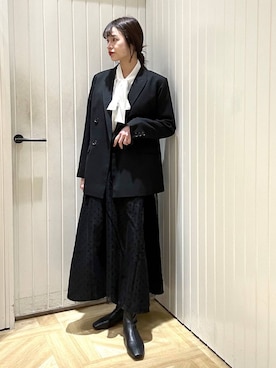 usuさん（レディース・165cm）の冬コーディネート