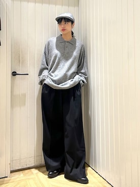 usuさん（レディース・165cm）の冬コーディネート