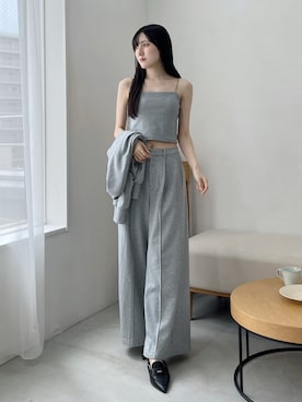 「アイテム（ハンドバッグ）」を使った、kyokaさん（レディース・167cm）の夏コーディネート