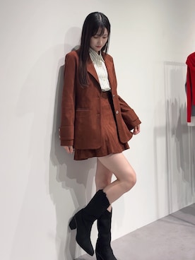 「アイテム（スカート）」を使った、kyokaさん（レディース・167cm・20代）の秋コーディネート