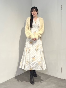 「MERCURYDUO（マーキュリーデュオ）のアイテム（ブーツ）」を使った、kyokaさん（レディース・167cm）の夏コーディネート