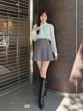 「アイテム（ブーツ）」を使った、kyokaさん（レディース・167cm・20代）の夏コーディネート