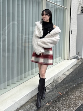 「アイテム（その他アウター）」を使った、kyokaさん（レディース・167cm・20代）の秋コーディネート