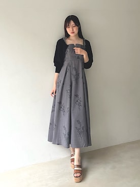 「MERCURYDUO(MERCURYDUO)」｜kyokaさん（レディース・167cm）の春コーディネート
