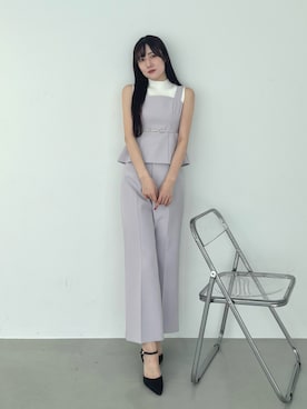 「MERCURYDUO(MERCURYDUO)」｜kyokaさん（レディース・167cm）の春コーディネート
