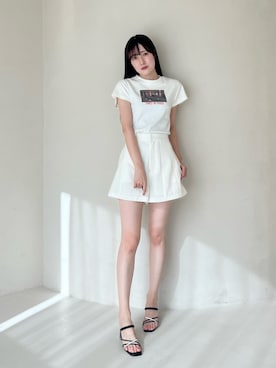 「MERCURYDUO(MERCURYDUO)」｜kyokaさん（レディース・167cm）の春コーディネート