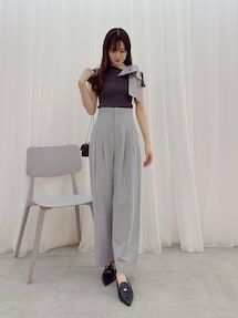 MERCURYDUO サイドリボン トップス 長袖 サイドリボンニット｜マーキュリーデュオ（MERCURYDUO）公式通販