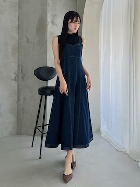 「MERCURYDUO(MERCURYDUO)」｜kyokaさん（レディース・167cm）の春コーディネート