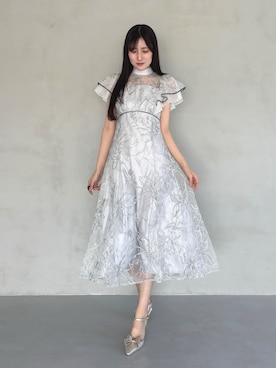 「花柄ワンピース」｜kyokaさん（レディース・167cm）の春コーディネート