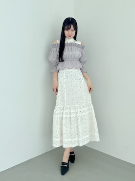 「MERCURYDUO(MERCURYDUO)」｜kyokaさん（レディース・167cm）の春コーディネート