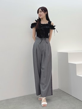 「マーキュリーデュオ(MERCURYDUO)」｜kyokaさん（レディース・167cm・20代）の夏コーディネート