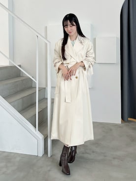 「MERCURYDUO(MERCURYDUO)」｜kyokaさん（レディース・167cm）の春コーディネート