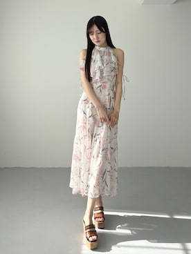 「MERCURYDUO(MERCURYDUO)」｜kyokaさん（レディース・167cm）の春コーディネート
