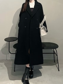 WEB限定カラーあり】シャツレイヤード風ニットドッキングミニ