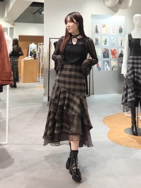「アイテム（ブーツ）」を使った、kyokaさん（レディース・167cm・20代）の夏コーディネート