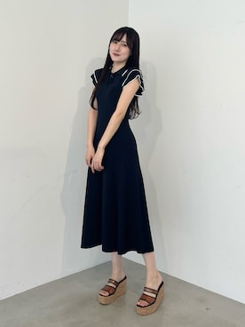「MERCURYDUO(MERCURYDUO)」｜kyokaさん（レディース・167cm）の春コーディネート