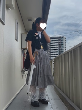 「アイテム（テーラードジャケット）」を使った、おまちさん（レディース・165cm）の夏コーディネート