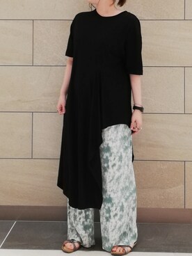 「Cepica（セピカ）のアイテム（ワンピース/ドレス）」を使った、rena.さん（レディース・157cm）の夏コーディネート