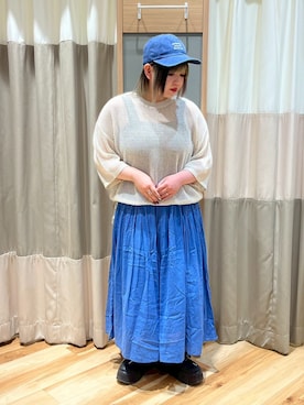 さっち🐾さんの（Samansa Mos2 blue | サマンサモスモスブルー）を使ったコーディネート