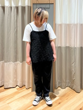 「USAコットン」｜さっち🐾さん（レディース・152cm）の夏コーディネート